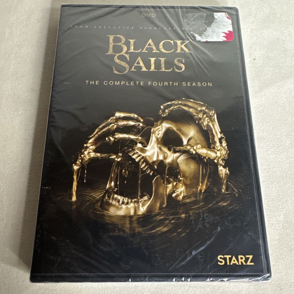 Black Sails Season 4 DVD  (2017) -- NEW! SEALED!!